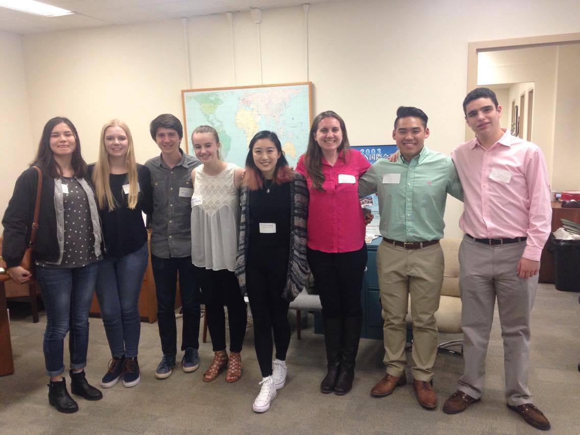 image of NSLI-Y alumni reps posing together