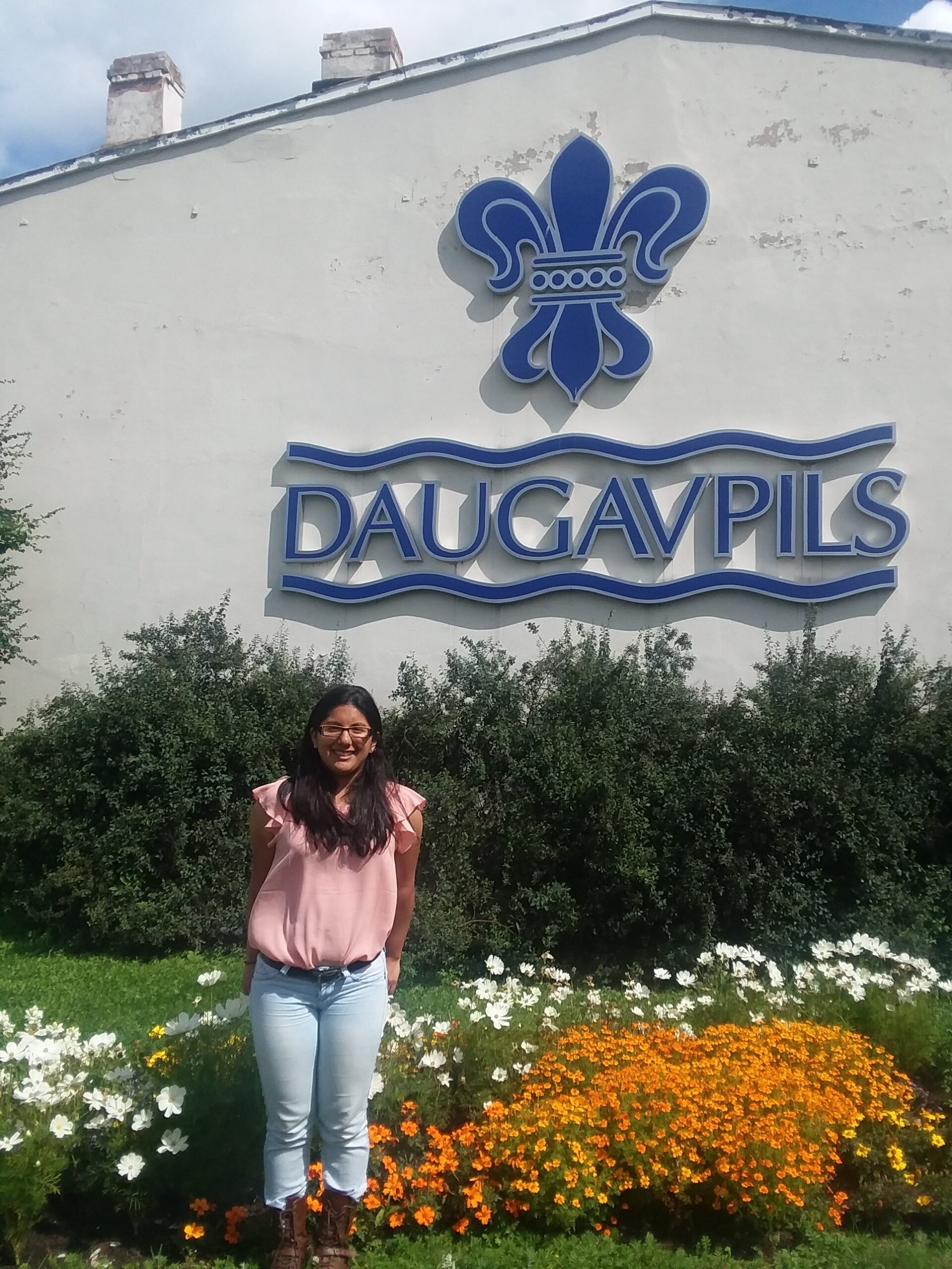 NSLI-Y Russian participant in Daugavpils, Lativa