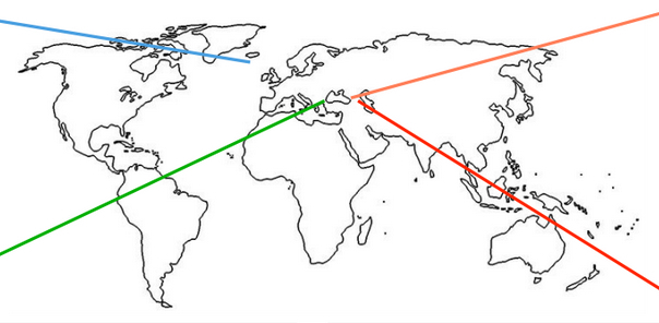 image of world map