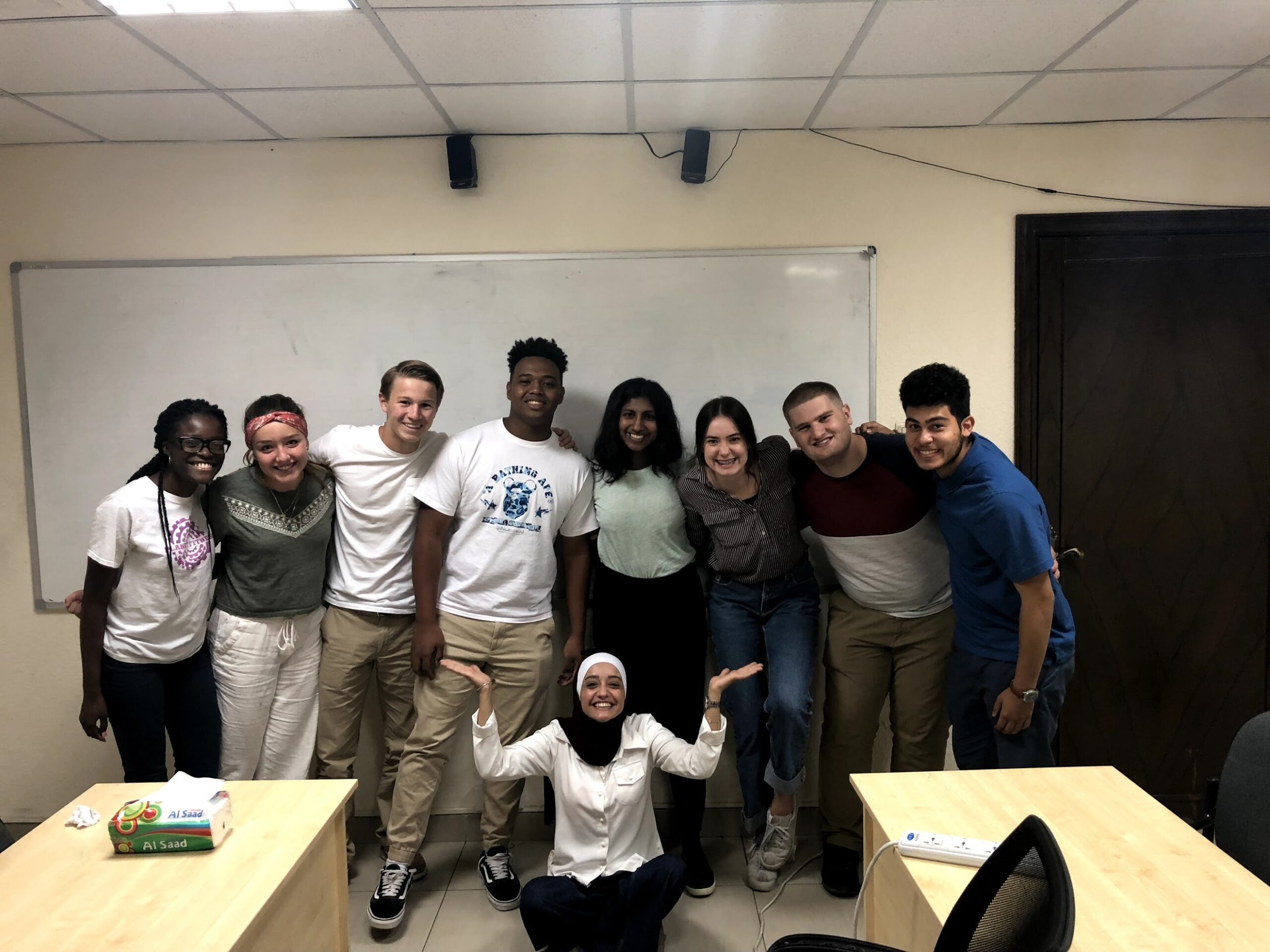 Image of the NSLI-Y cohort in class